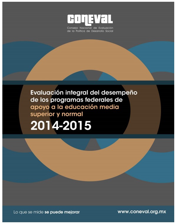 Evaluación Integral de los Programas Federales de Formación de Docentes y Escuelas Normales