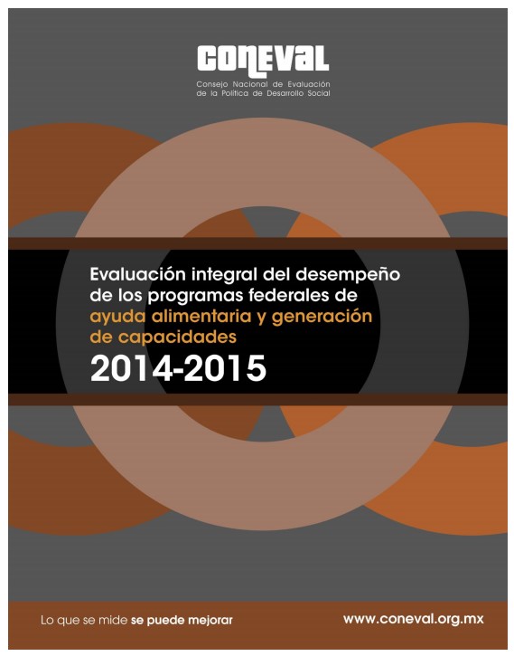 Evaluación Integral de los programas Federales de Ayuda Alimentaria y Generación de Capacidades