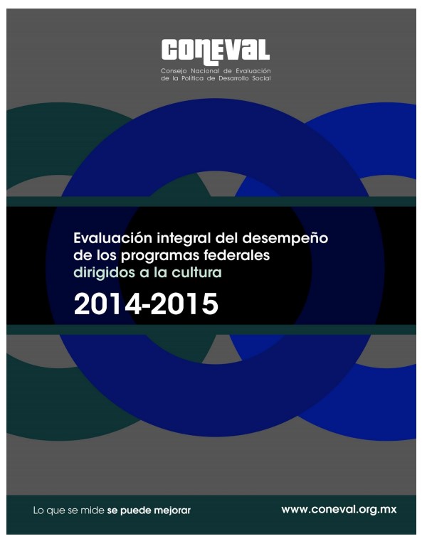 Evaluación Integral de los Programas Federales para Apoyo a Productores