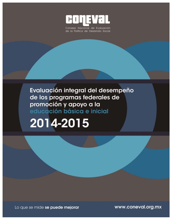 Evaluación Integral de los Programas Federales de Investigación y Desarrollo Tecnológico
