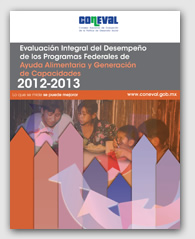 Evaluación Integral de los programas Federales de Ayuda Alimentaria y Generación de Capacidades