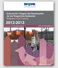 Evaluación Integral de los Programas Federales Dirigidos a la Cultura