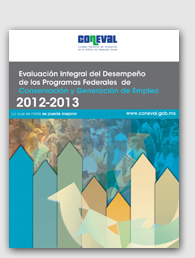 Evaluación Integral de los programas Federales de Conservación y Generación de Empleo