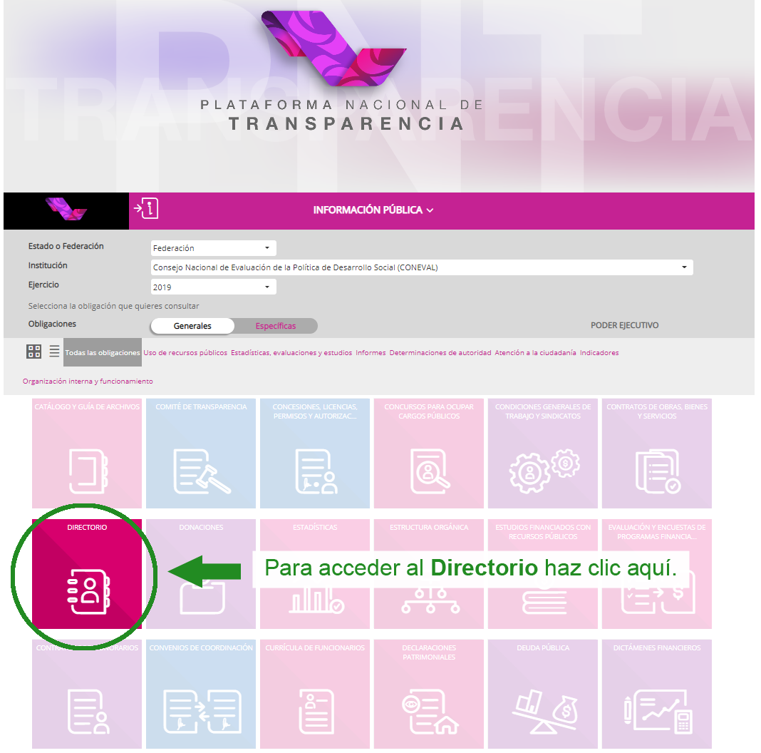 Plataforma Nacional de Transparencia